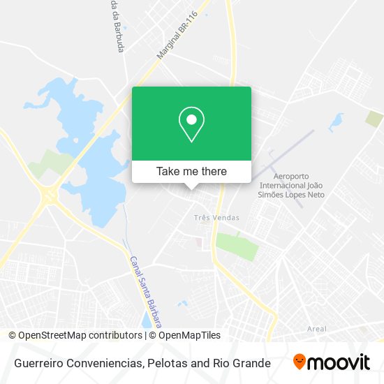 Guerreiro Conveniencias map