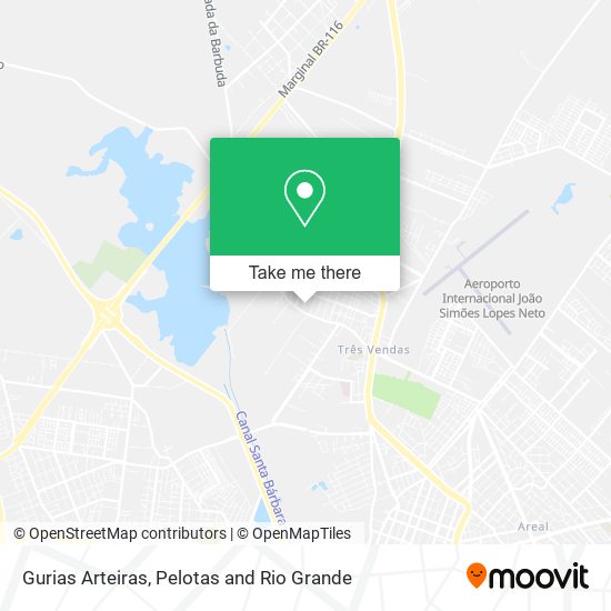 Gurias Arteiras map