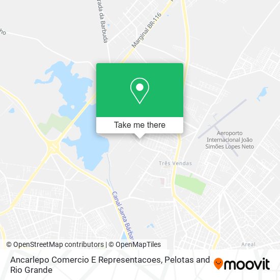 Ancarlepo Comercio E Representacoes map