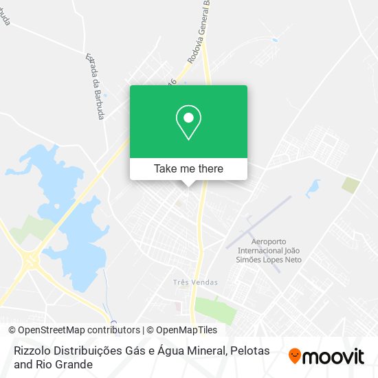 Rizzolo Distribuições Gás e Água Mineral map