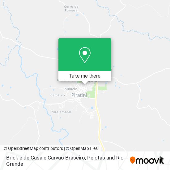 Brick e de Casa e Carvao Braseiro map