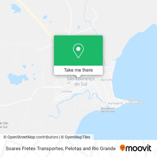 Soares Fretes Transportes map