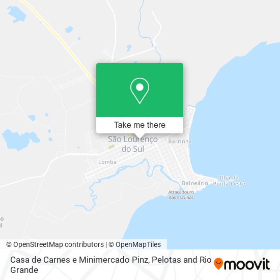 Casa de Carnes e Minimercado Pinz map