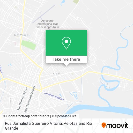 Rua Jornalista Guerreiro Vitória map