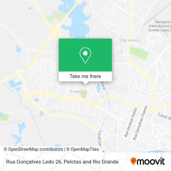 Rua Gonçalves Ledo 26 map