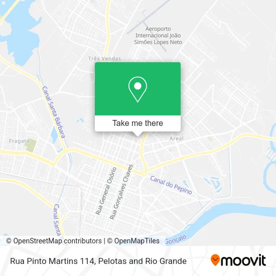 Rua Pinto Martins 114 map
