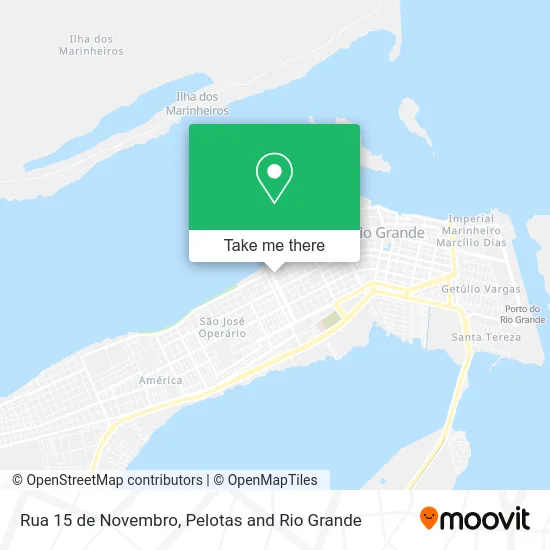 Rua 15 de Novembro map