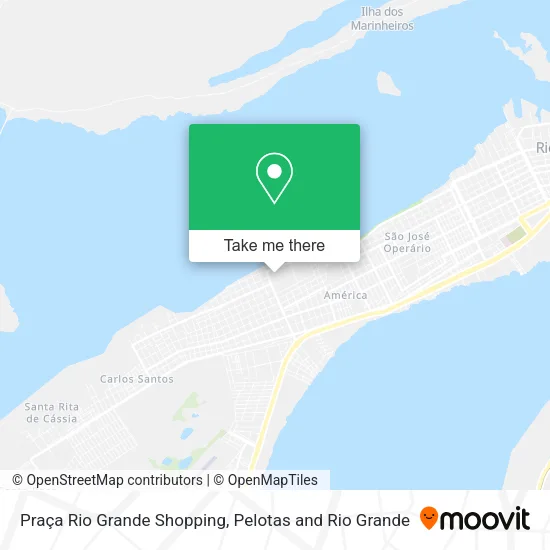 Praça Rio Grande Shopping map