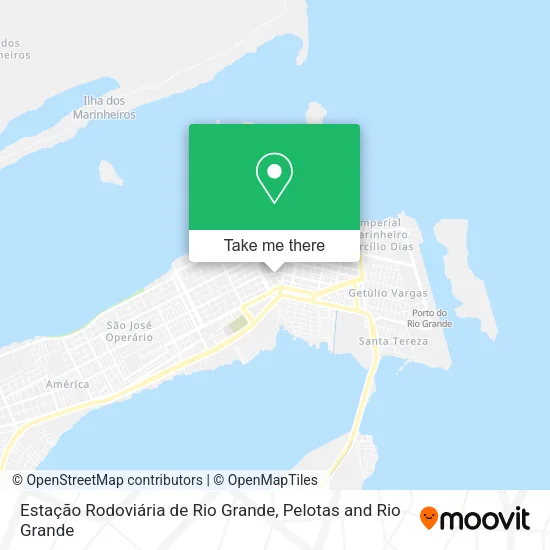 Estação Rodoviária de Rio Grande map