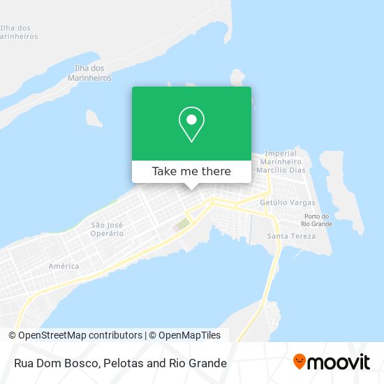 Mapa Rua Dom Bosco