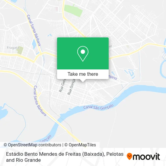 Estádio Bento Mendes de Freitas (Baixada) map