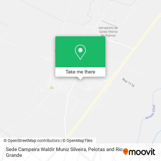 Sede Campeira Waldir Muniz Silveira map