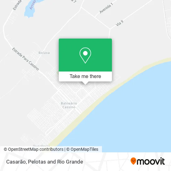 Casarão map