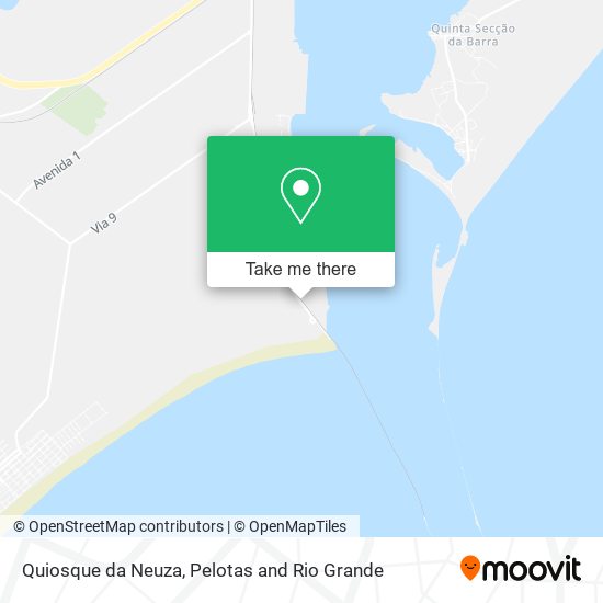 Quiosque da Neuza map