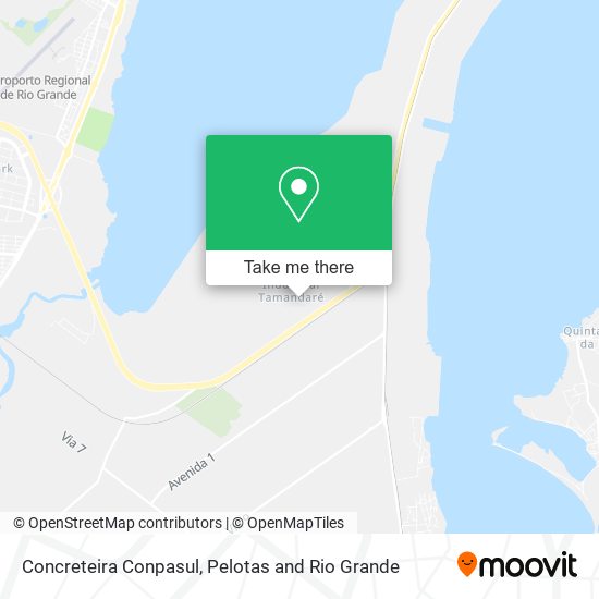 Concreteira Conpasul map