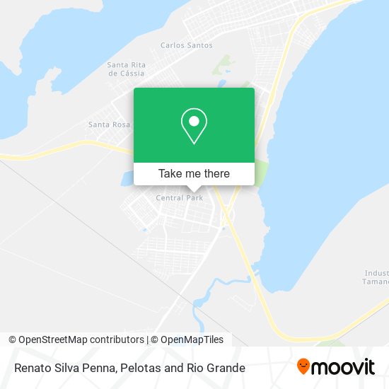 Renato Silva Penna map