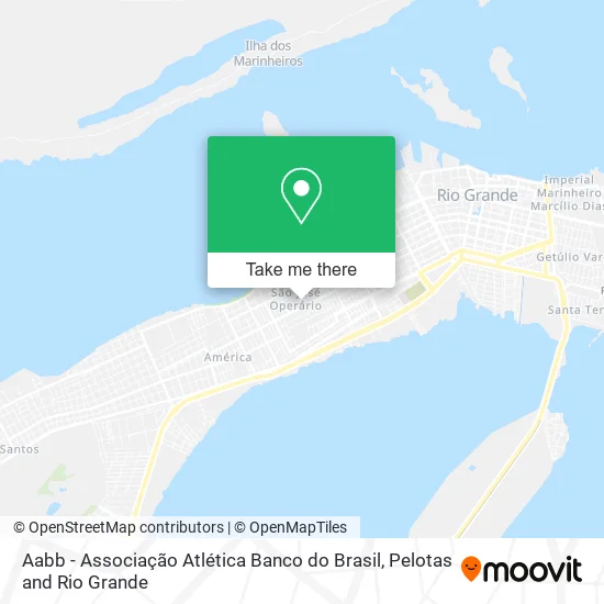 Aabb - Associação Atlética Banco do Brasil map