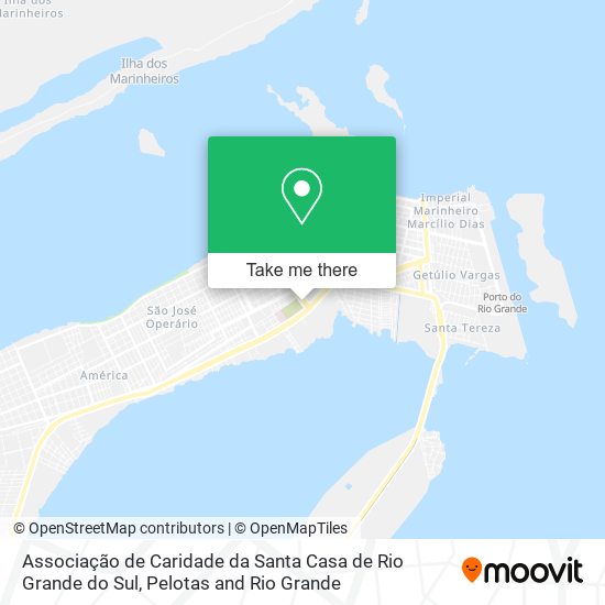 Associação de Caridade da Santa Casa de Rio Grande do Sul map