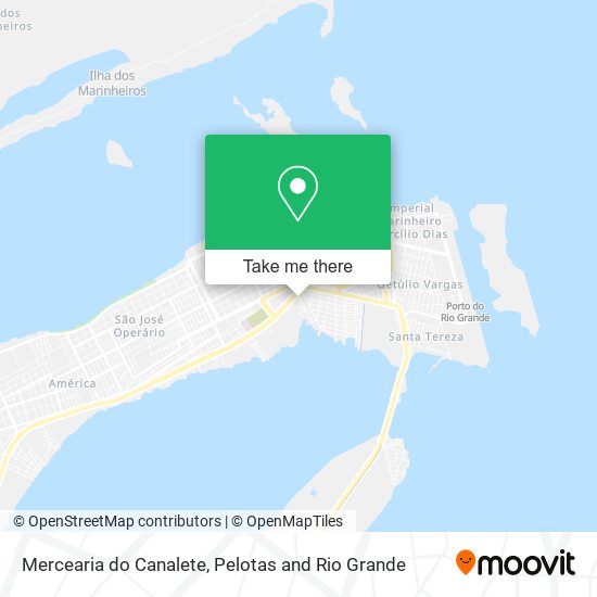 Mercearia do Canalete map