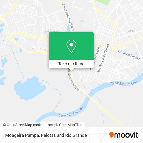 Moageira Pampa map
