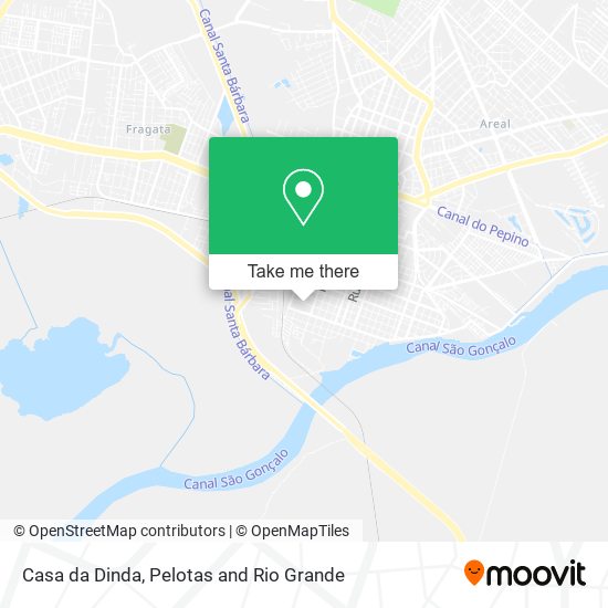 Casa da Dinda map