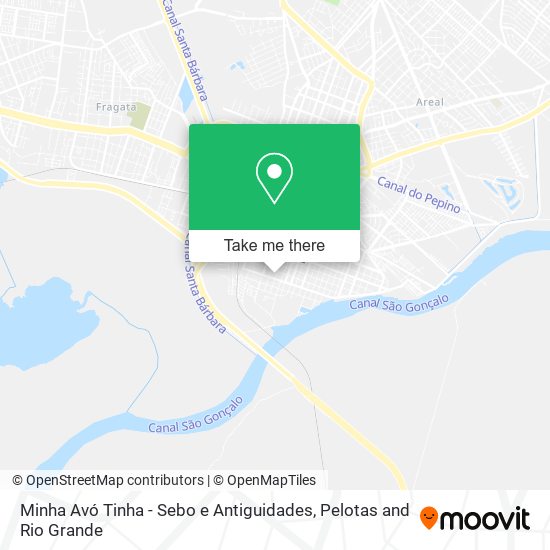 Minha Avó Tinha - Sebo e Antiguidades map