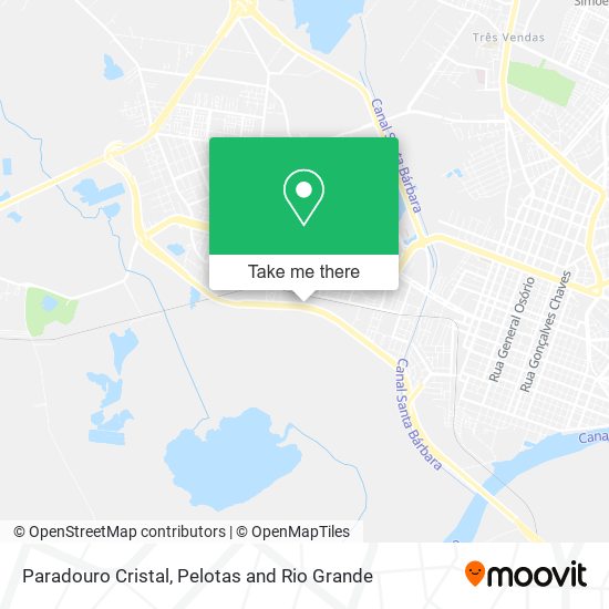 Paradouro Cristal map