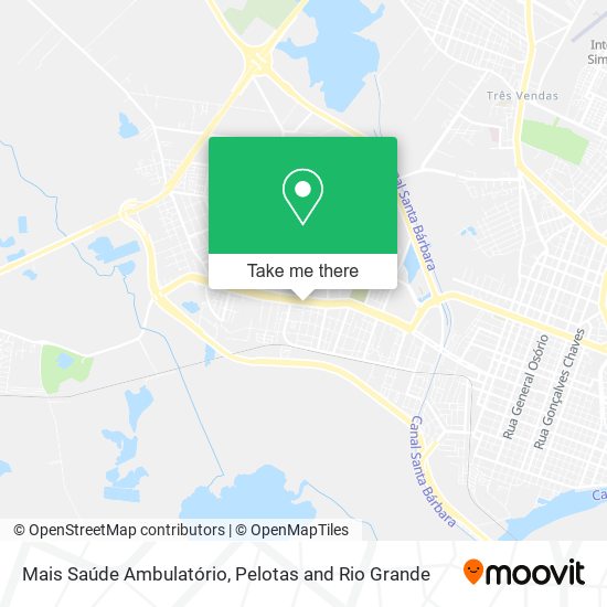 Mais Saúde Ambulatório map