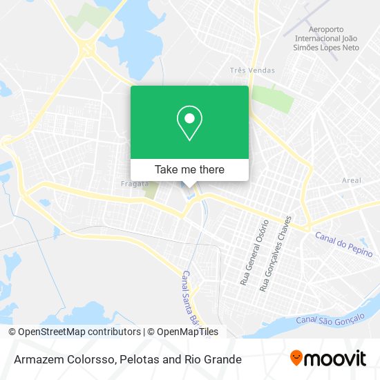 Armazem Colorsso map
