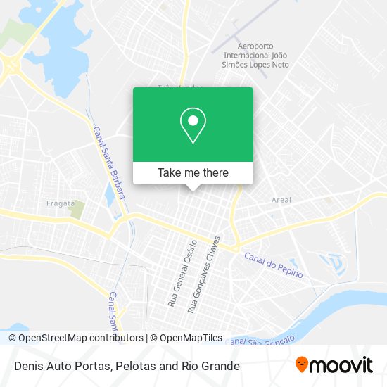 Mapa Denis Auto Portas