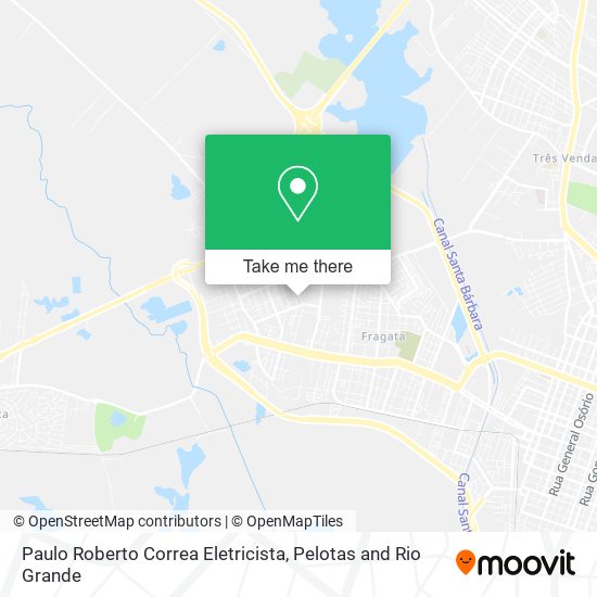 Paulo Roberto Correa Eletricista map