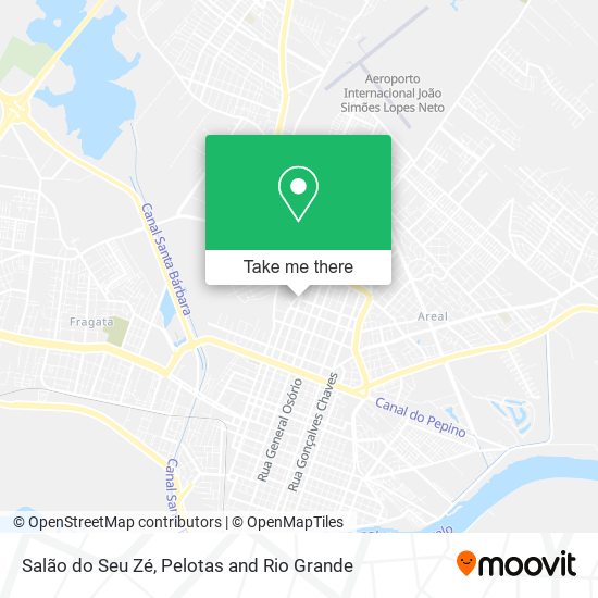 Salão do Seu Zé map