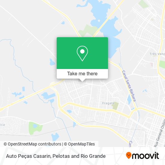 Mapa Auto Peças Casarin