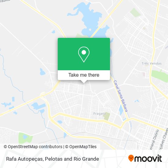 Rafa Autopeças map