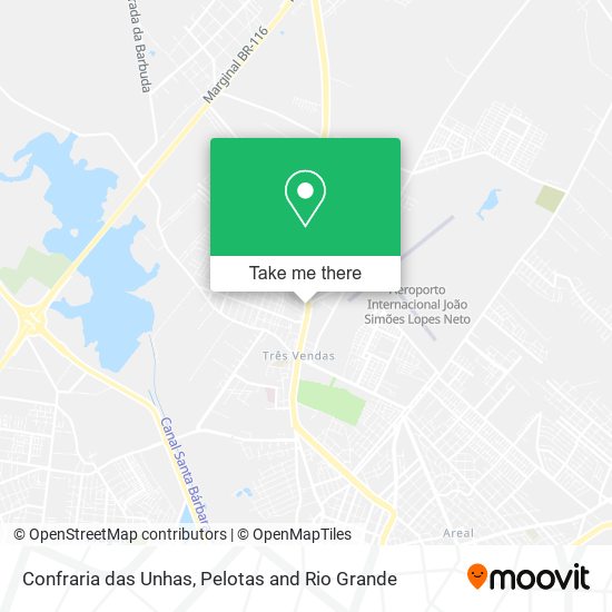 Confraria das Unhas map