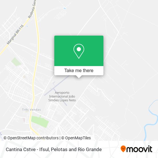 Cantina Cstve - Ifsul map
