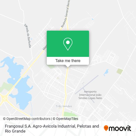 Mapa Frangosul S.A. Agro-Avícola Industrial