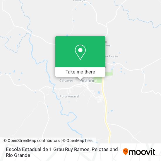 Escola Estadual de 1 Grau Ruy Ramos map