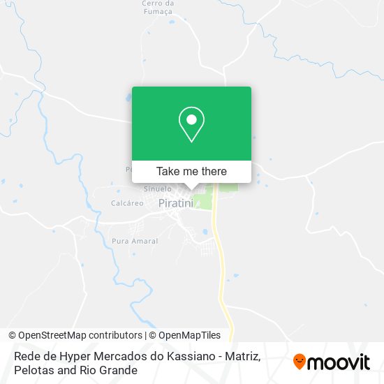 Rede de Hyper Mercados do Kassiano - Matriz map