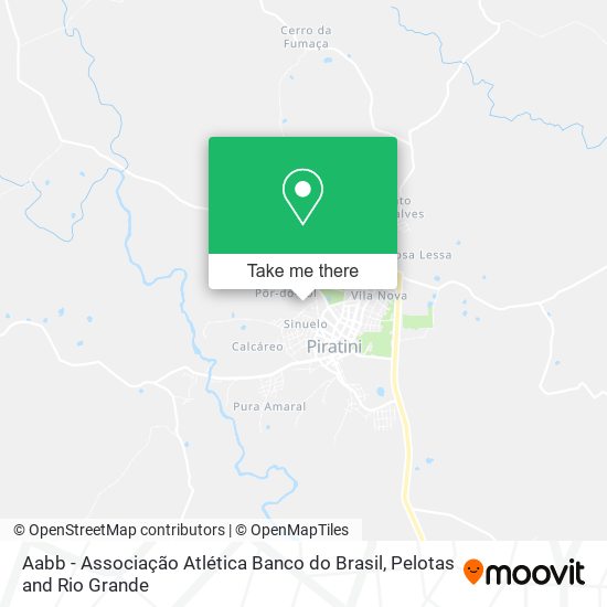 Aabb - Associação Atlética Banco do Brasil map