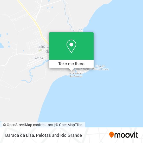 Baraca da Lisa map