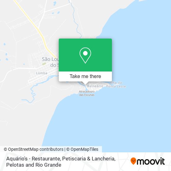 Aquário's - Restaurante, Petiscaria & Lancheria map