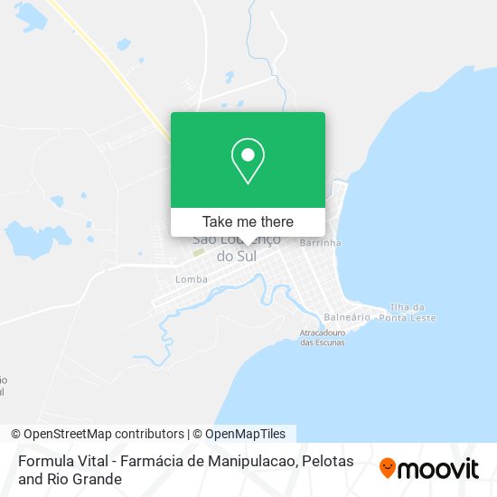 Formula Vital - Farmácia de Manipulacao map