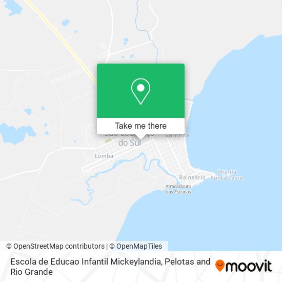 Escola de Educao Infantil Mickeylandia map