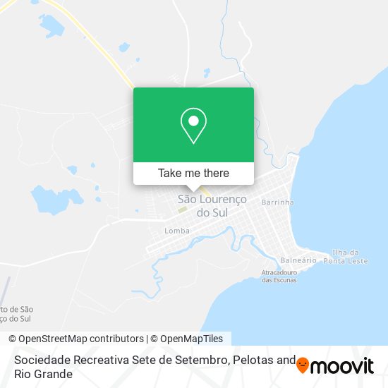 Sociedade Recreativa Sete de Setembro map