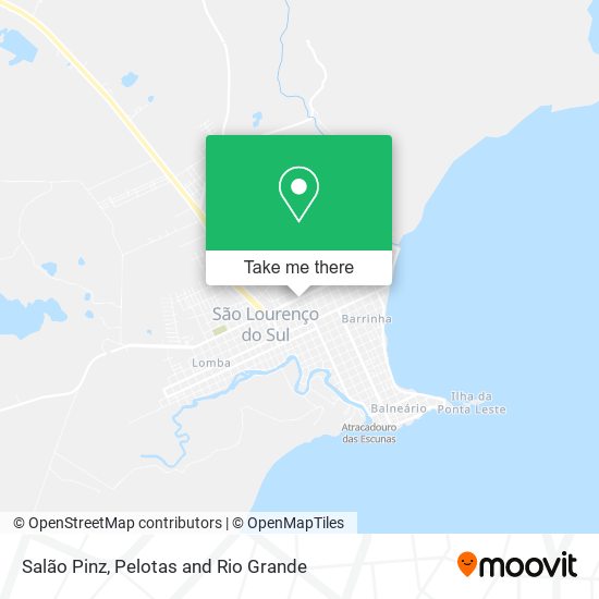 Salão Pinz map