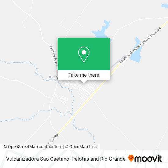 Vulcanizadora Sao Caetano map