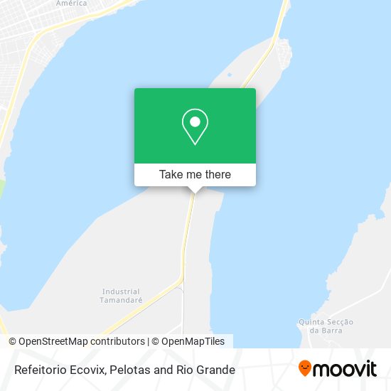Refeitorio Ecovix map