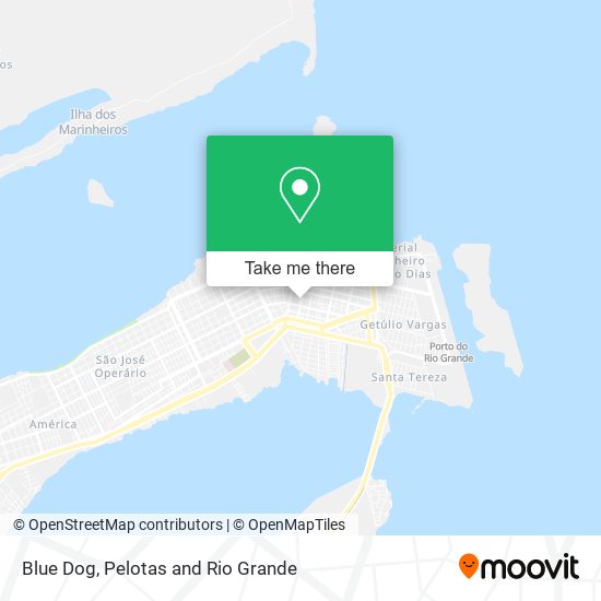 Mapa Blue Dog