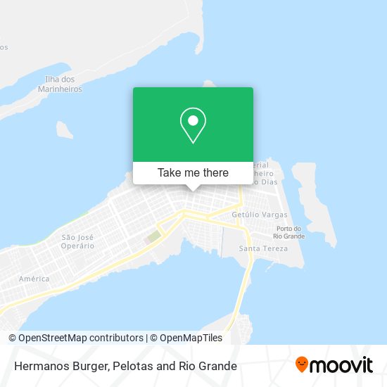Hermanos Burger map